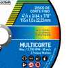 Disco de Corte Multicorte 115x1,0x22,23mm - Imagem 3