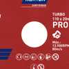 Disco de Corte Diamantado Pro Turbo 110 x 20mm - Imagem 2