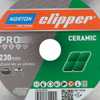  Disco de Corte Diamantado Clipper Pro Ceramic  230 x 1.9mm - Imagem 2