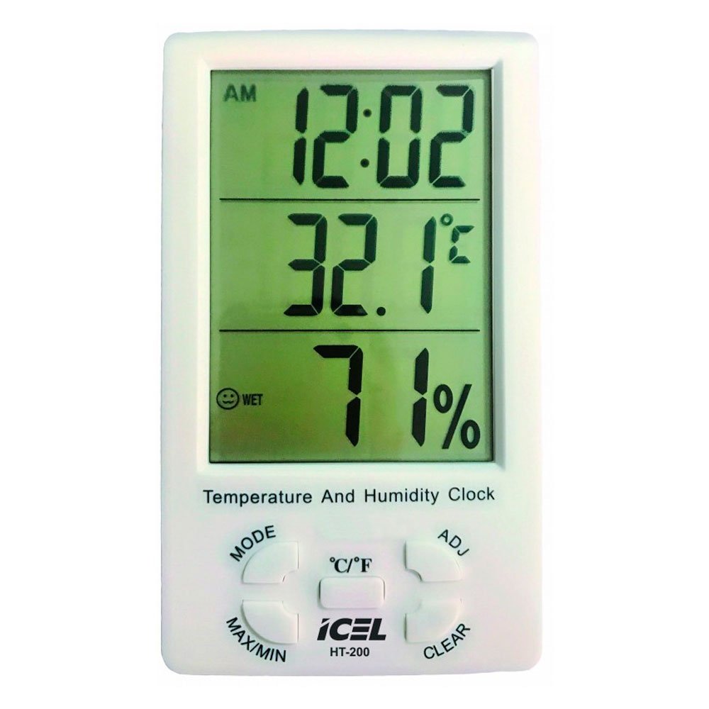 Termohigrômetro com Alarme -ICEL-HT-200