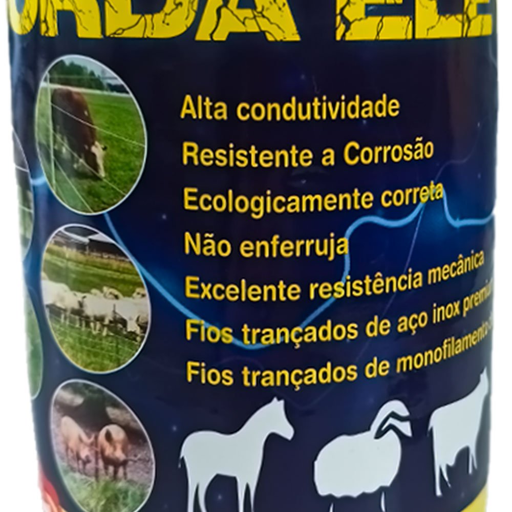 Corda Elétrica de Aço Inox 3I30PET 35,75Kfg 500m ARTEPLAS-0000010742129 - Imagem