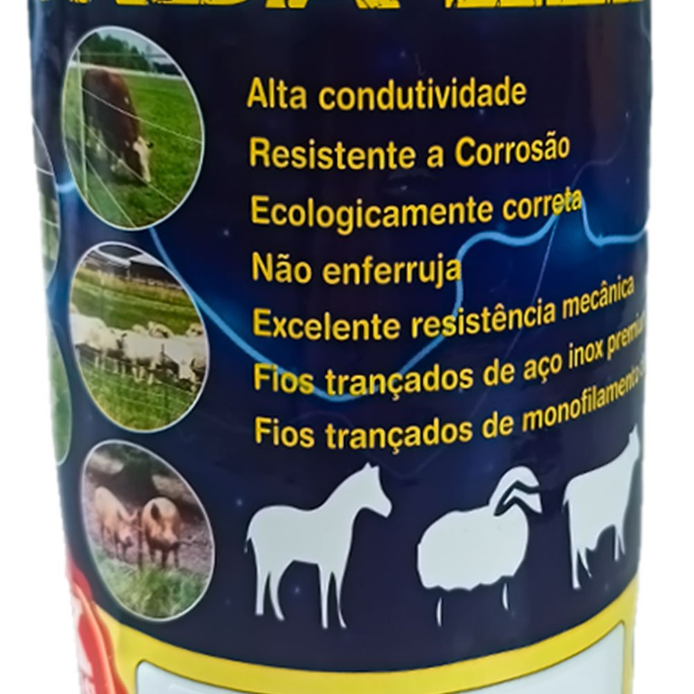 Corda Elétrica de Aço Inox 4I30PET 39,61Kfg 500m ARTEPLAS-0000010742080 - Imagem