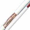 Cabo Coaxial de Cobre Branco HD60 2 X 0,50mm 100m - Imagem 4