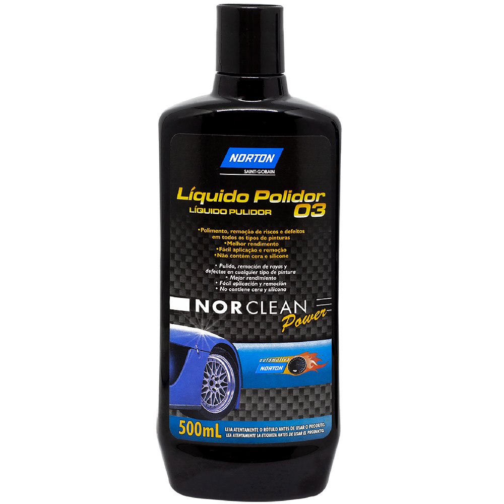 Liquido Polidor N°3 Norclean Power 500ml  - Imagem zoom
