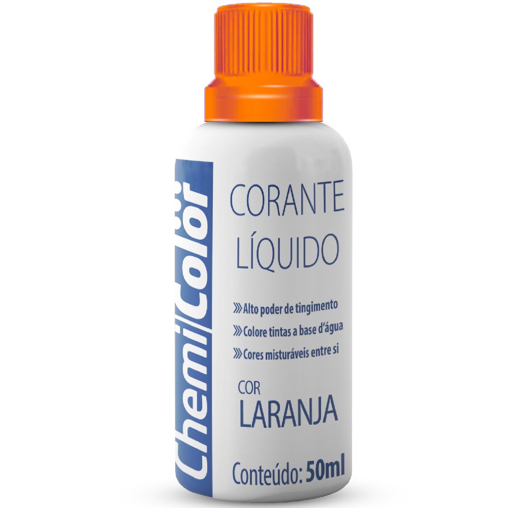 Corante Liquido Laranja 50ml  - Imagem zoom