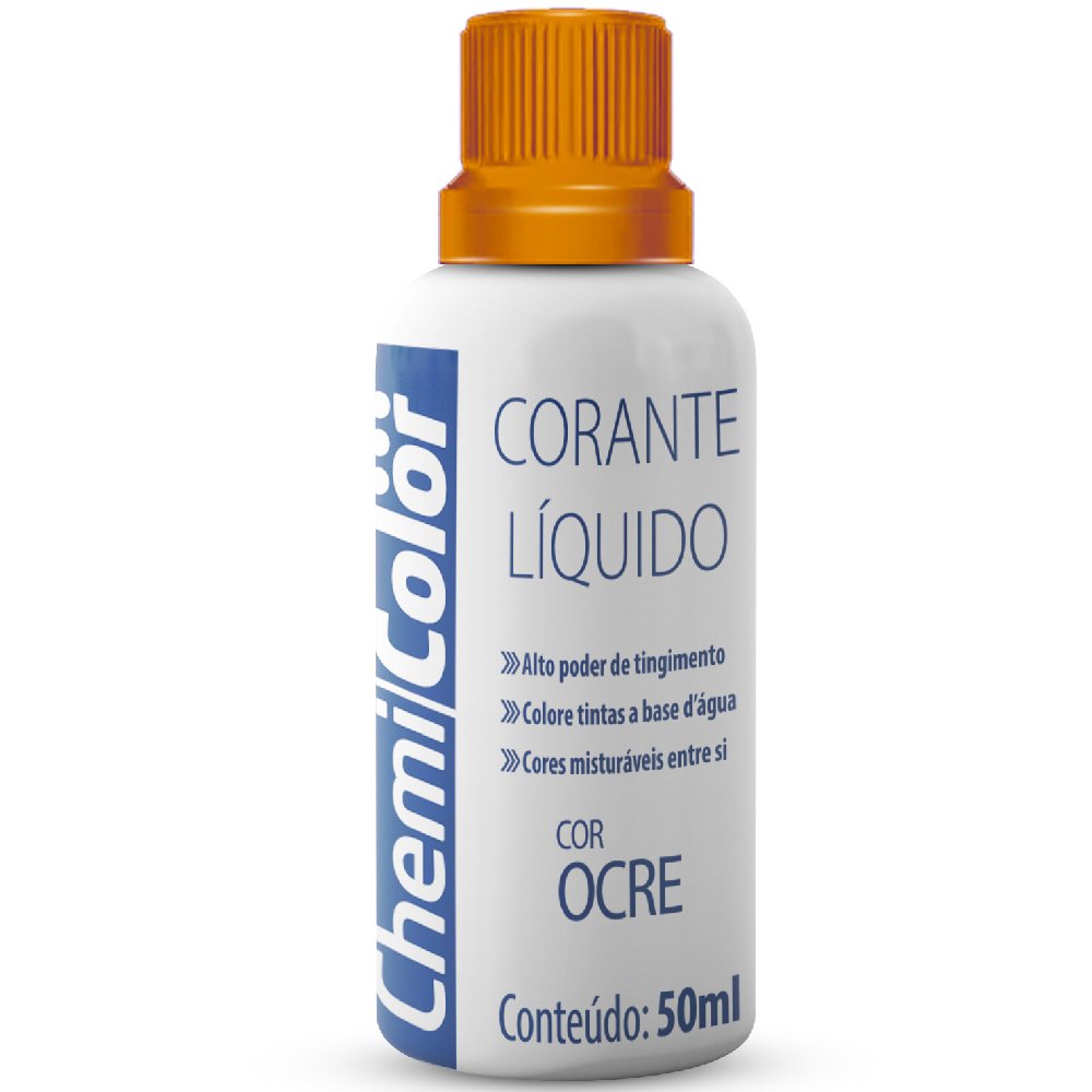 Corante Liquido Ocre 50ml  - Imagem zoom