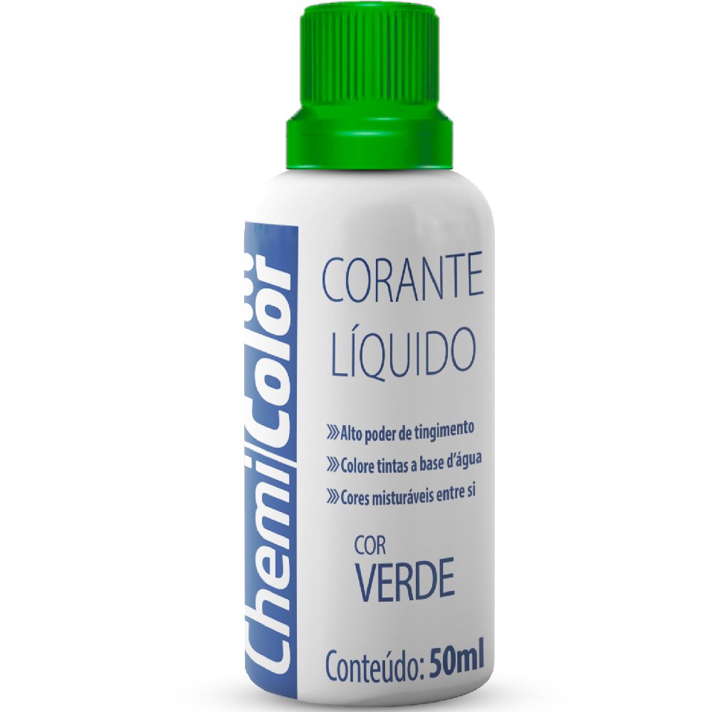 Corante Liquido Verde 50ml  - Imagem zoom