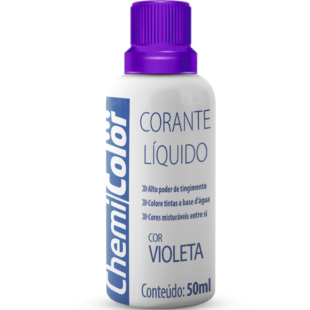 Corante Liquido Violeta 50ml  - Imagem zoom