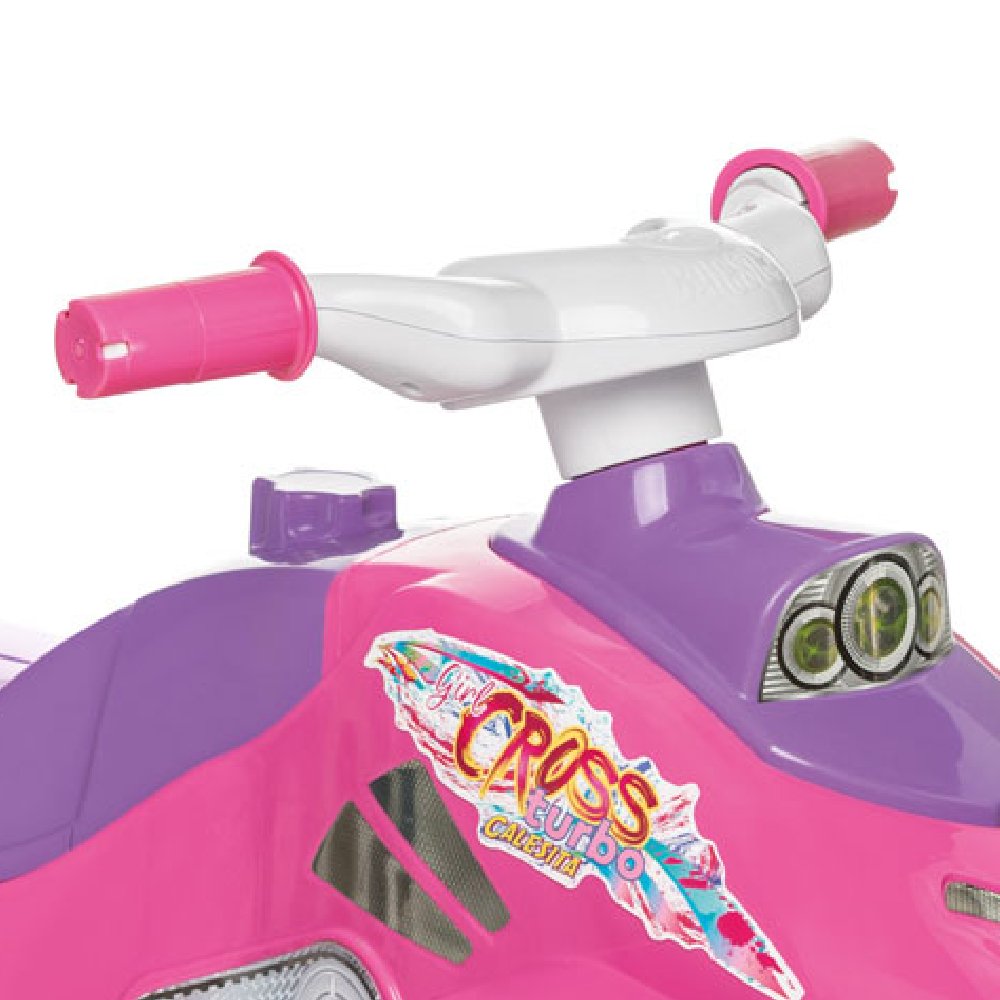 Quadriciclo Infantil Cross Turbo Pink - Calesita 968