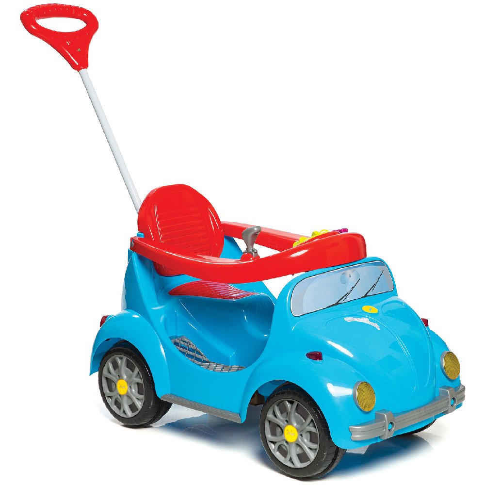 Mini Fusca Infantil Azul com Pedal -CALESITA-998