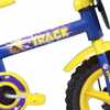 Bicicleta Infantil de Aço Azul e Amarela Aro 12 - Imagem 5