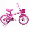 Bicicleta Infantil de Aço Rosa Aro 12  - Imagem 1