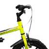 Bicicleta Infantil de Aço Amarela Neon Aro 16 com Garrafa  - Imagem 5