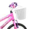 Bicicleta Infantil de Aço Rosa Aro 16 com Rodas de Alumínio  - Imagem 4