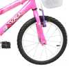 Bicicleta Infantil de Aço Rosa Aro 16 com Rodas de Alumínio  - Imagem 5
