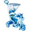 Triciclo Azul com Capota à Bateria tipo AA 1.5V para 25Kg - Imagem 1