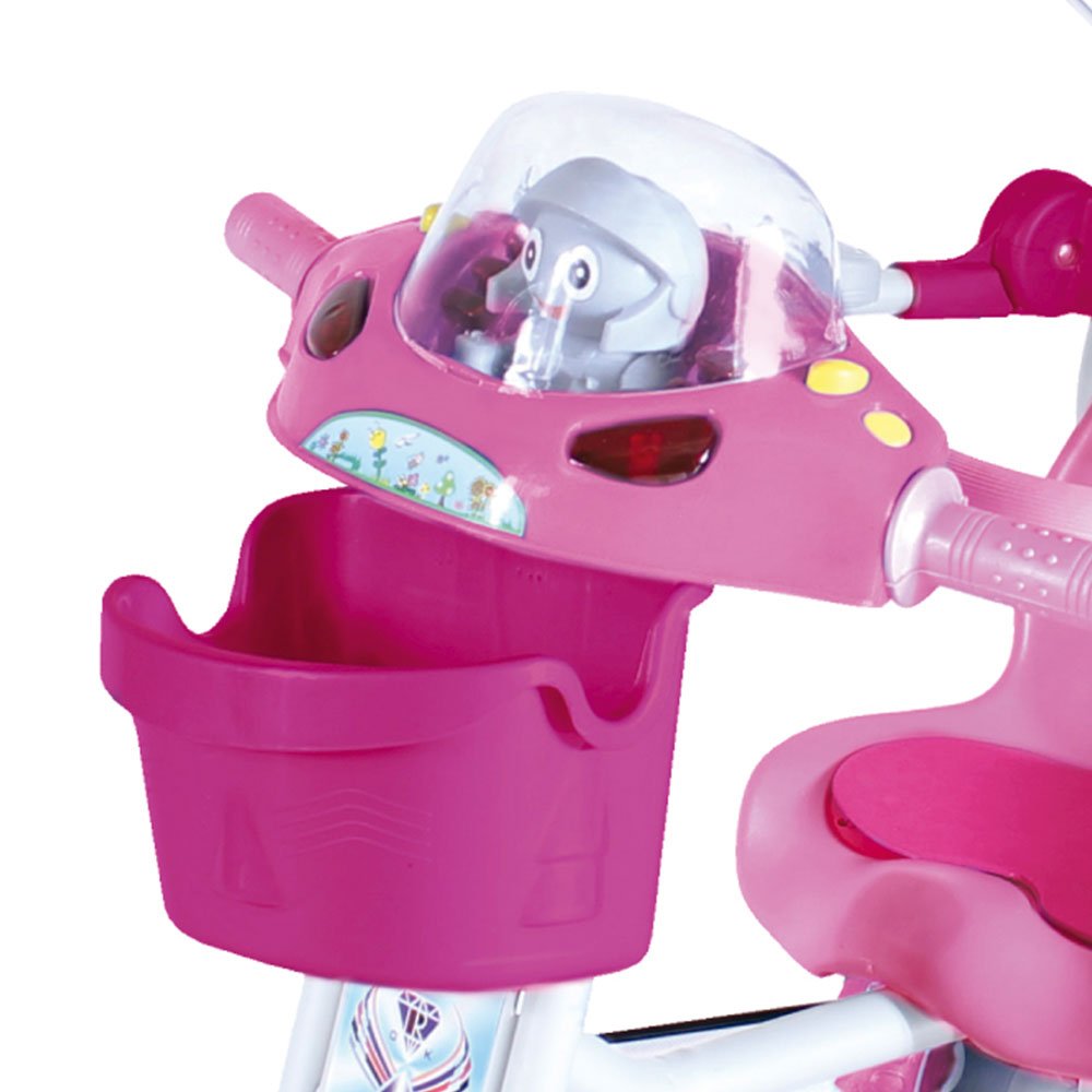 Triciclo Infantil - Moto - Bel Fix 900110 Rosa