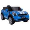 Carro Elétrico Mini Paceman Azul com Controle Remoto 12V sem Pilhas - Imagem 1