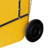 Carrinho Coletor de Lixo Amarelo 120L com Pedal - Imagem 5
