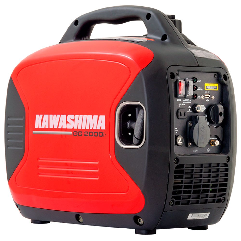 Gerador Monofásico Inverter GG2000IY 2000W 110V-KAWASHIMA-5600560