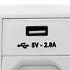 Tomada Slim 10A 250V com Entrada USB  - Imagem 2