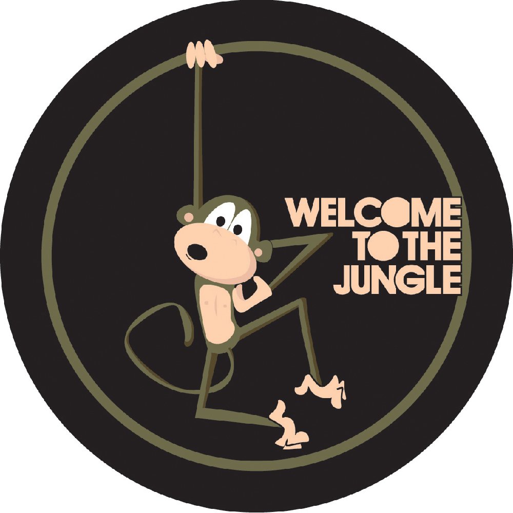 Capa para Estepe Welcome to the Jungle com Cadeado - Imagem zoom