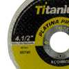 Disco de Corte Fino Platina Premium 4.1/2 x 1,0 x 7/8Pol. Titanium Kit com 50 Peças  - Imagem 4
