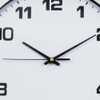 Relógio de Parede Plástico Branco 30cm  - Imagem 2