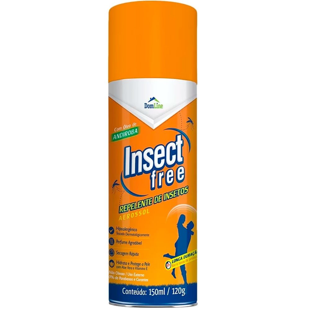 Repelente para Insetos Insect Free Levemente Amarelado - Imagem zoom