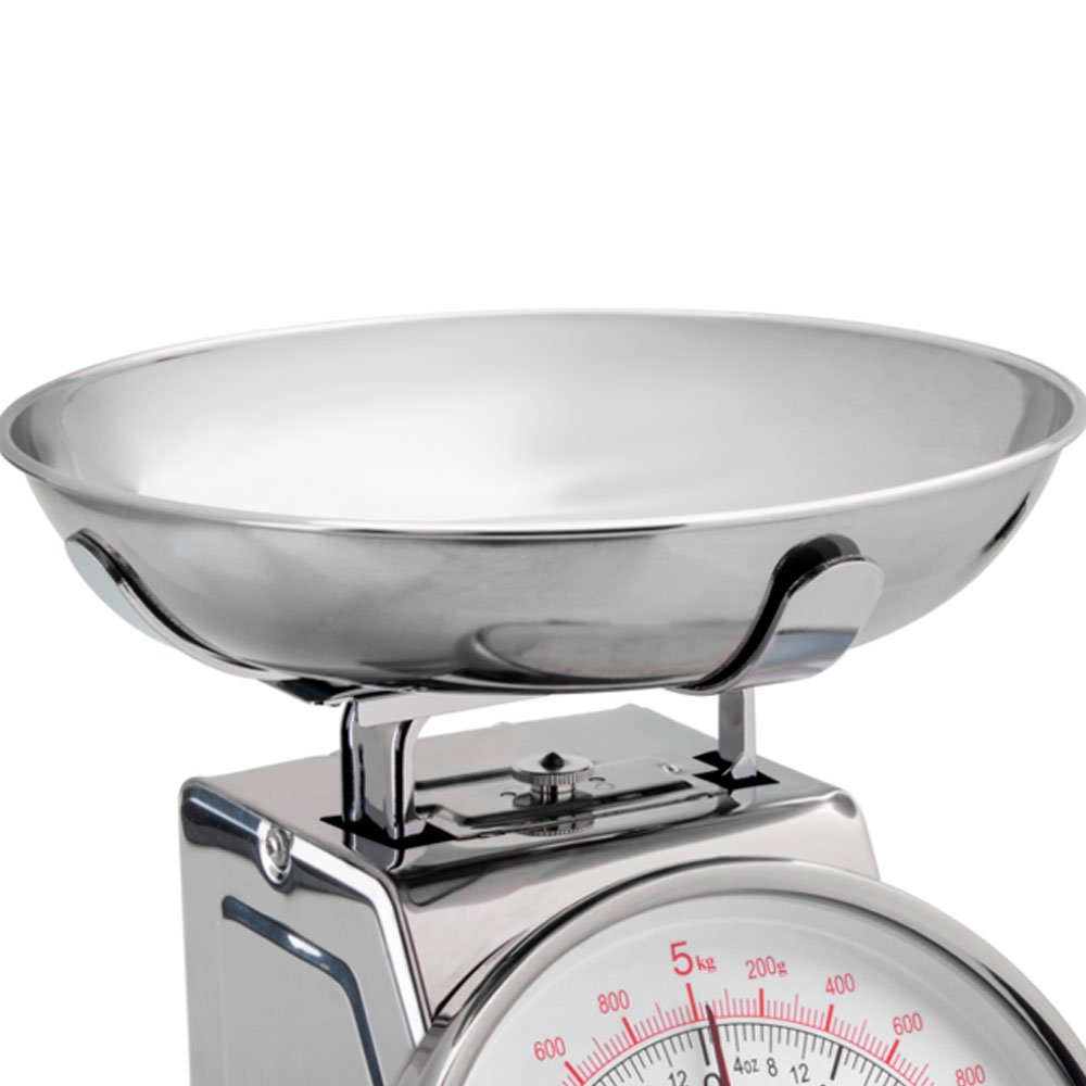 Balança Cozinha Mesa Profissional Inox Analogica 30kg