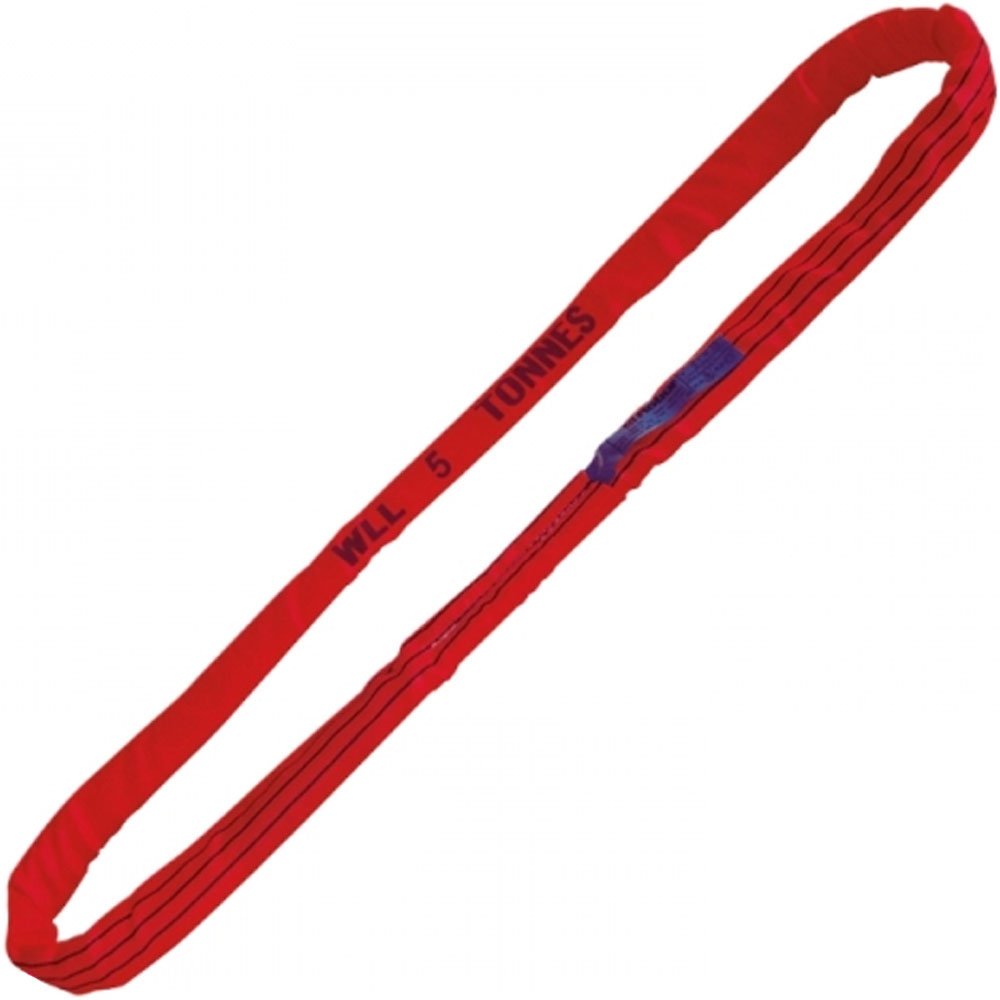 Eslinga Circular Vermelho para Elevação 5T - Imagem zoom