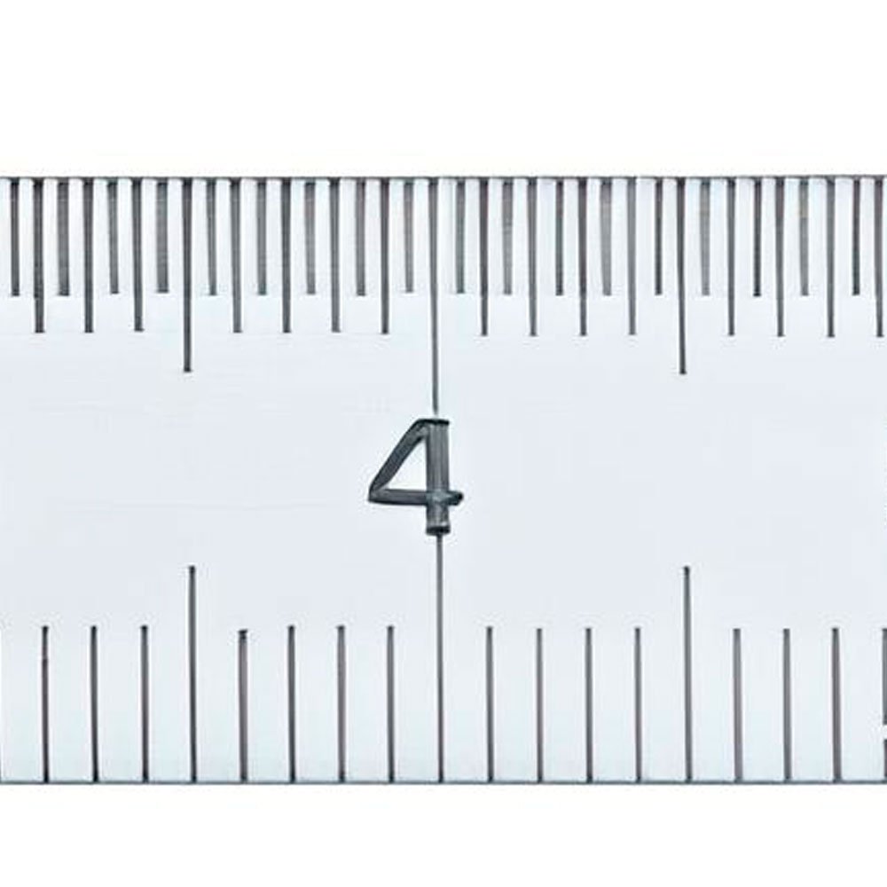 Escala Métrica Flexível em Aço Inox 30cm - Imagem zoom
