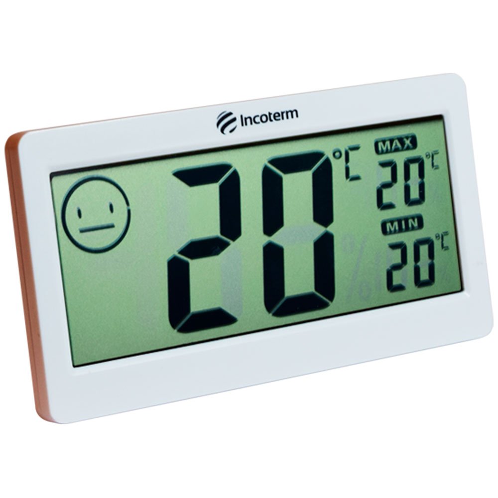 Termo-higrômetro Digital 1.5V  LR44 Com Temperatura e Umidade Interna  - Imagem zoom