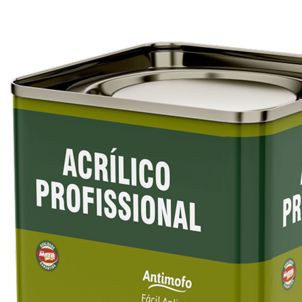 Tinta Acrílica Profissional Pêssego Fosco 18L - Imagem