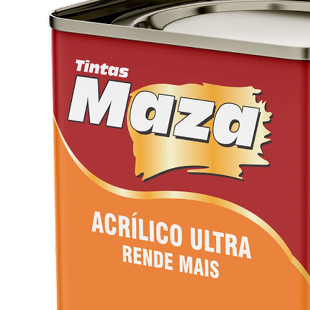 Tinta Acrílica Ultra Pérola Fosco 18L MAZA-536 - Imagem