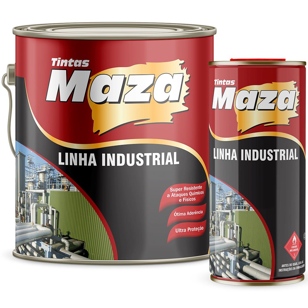 Kit Mazapoxi M202 8 X 1 Vermelho Óxido 3,6L - Imagem zoom