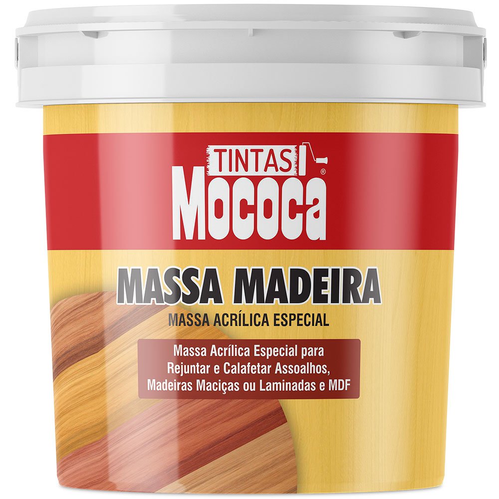 Massa para Madeira Tabaco a Base de Água 350g-MOCOCA-25767