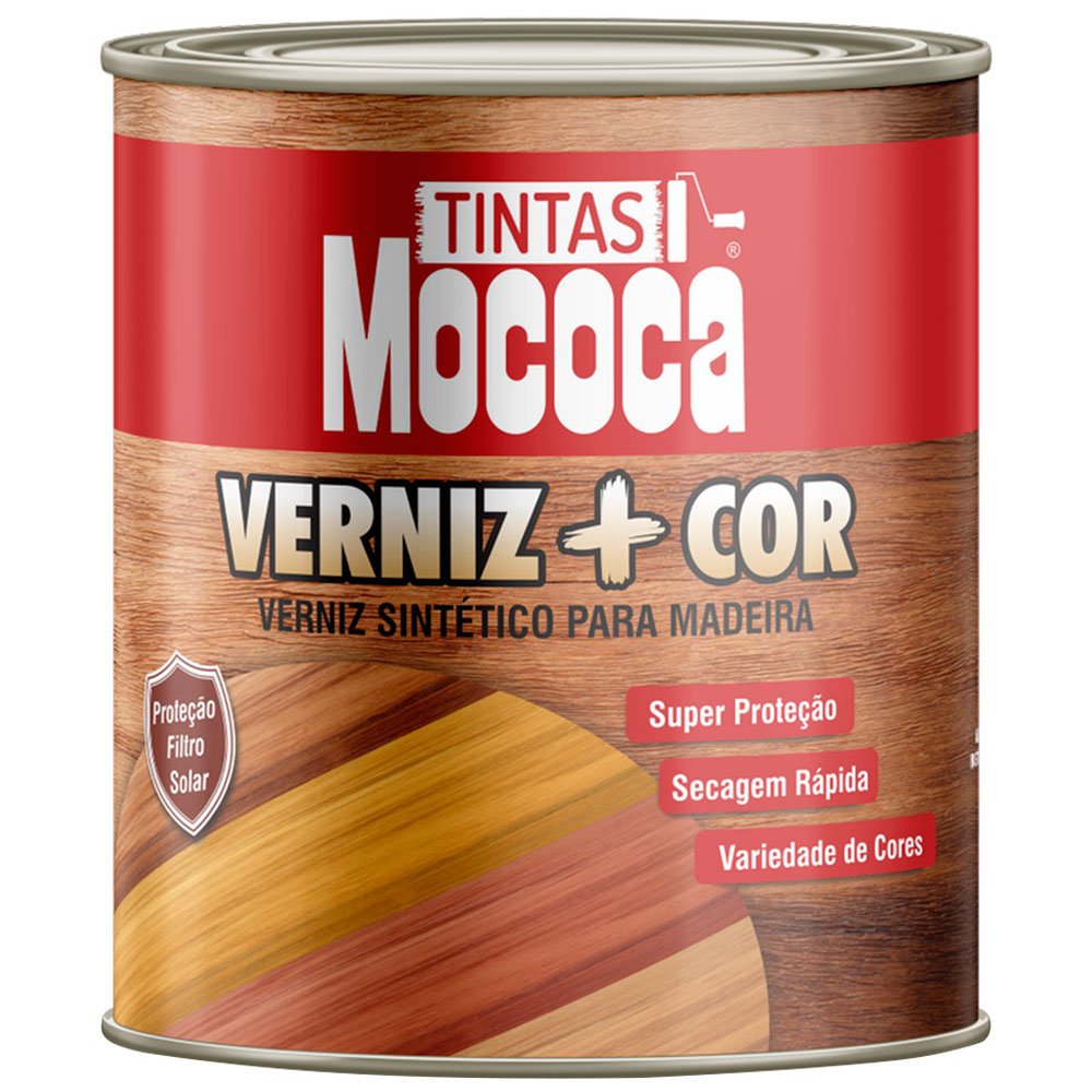 Verniz Brilhante Castanho 900ml - Imagem zoom