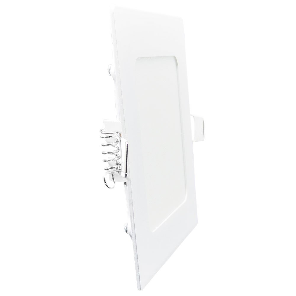 Luminária Led Branca Morna Quadrada Slim 6.0K 3W 100-240V KIAN-10413 - Imagem