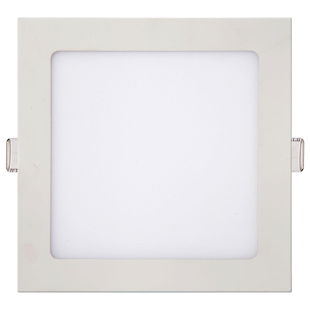 Luminária Led Branca Fria Quadrada Slim G2 6.0K 18W 100-240V - Imagem zoom