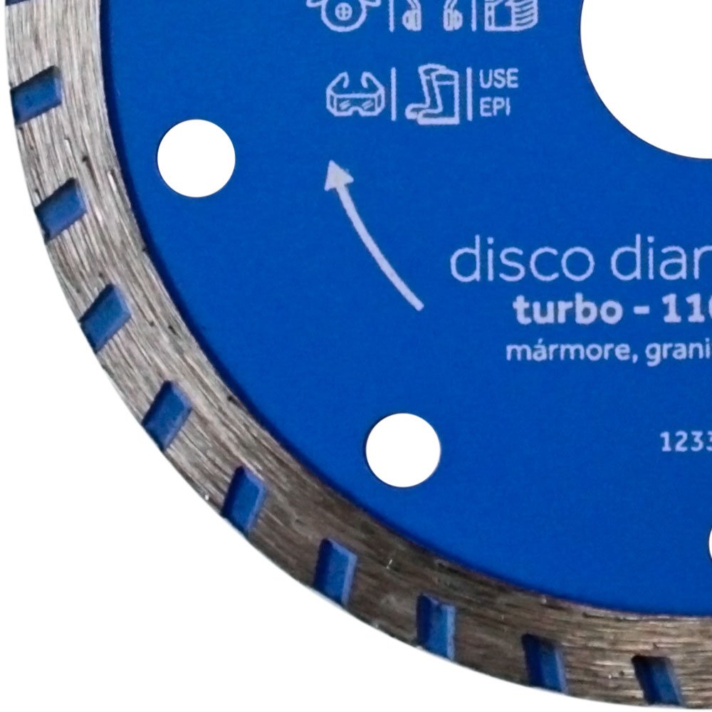 Disco Diamantado Turbo 4.3/8 Pol.  - Imagem