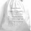 Laundry Bag Protetor de Roupas Brancas 50 x 60cm  - Imagem 3
