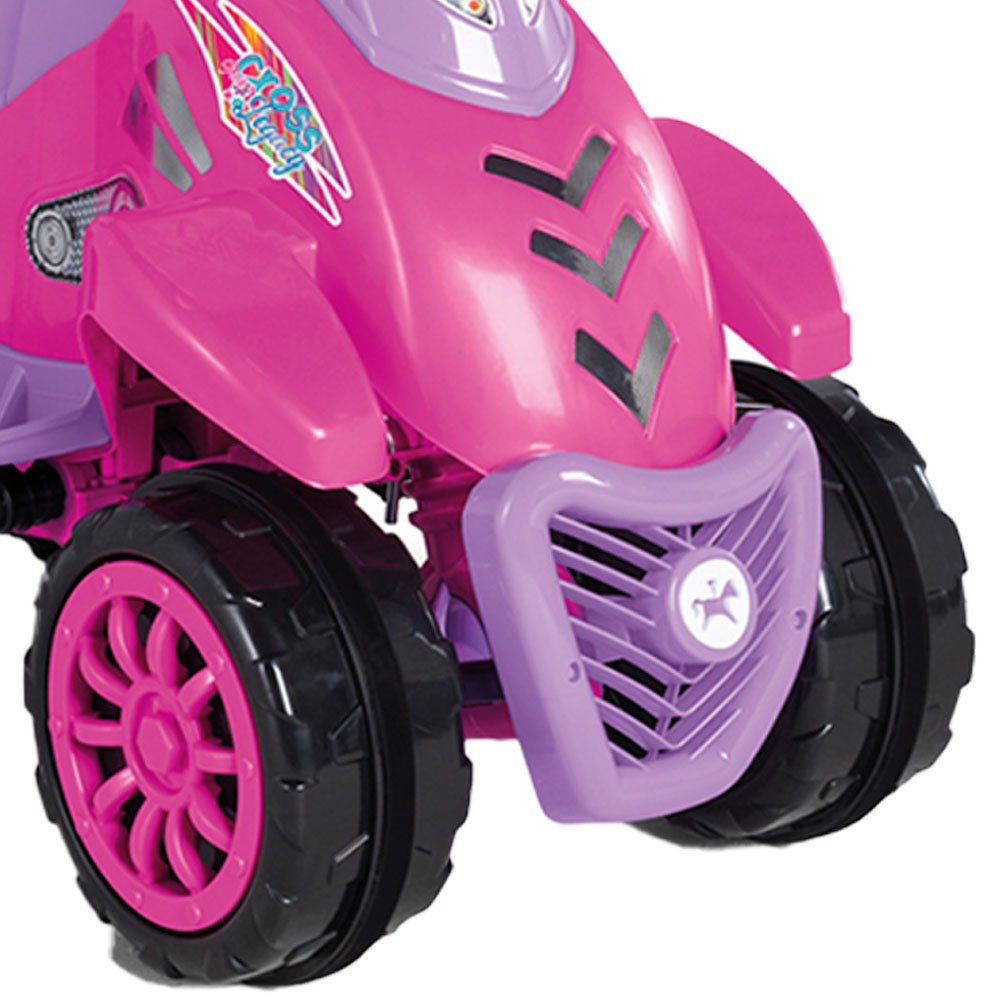 Quadriciclo Infantil Cross Turbo Pink - Calesita 968