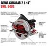 Serra Circular Skil 5402 220V 1400W com Guia Paralela e Disco Premium 24 Dentes - Imagem 3