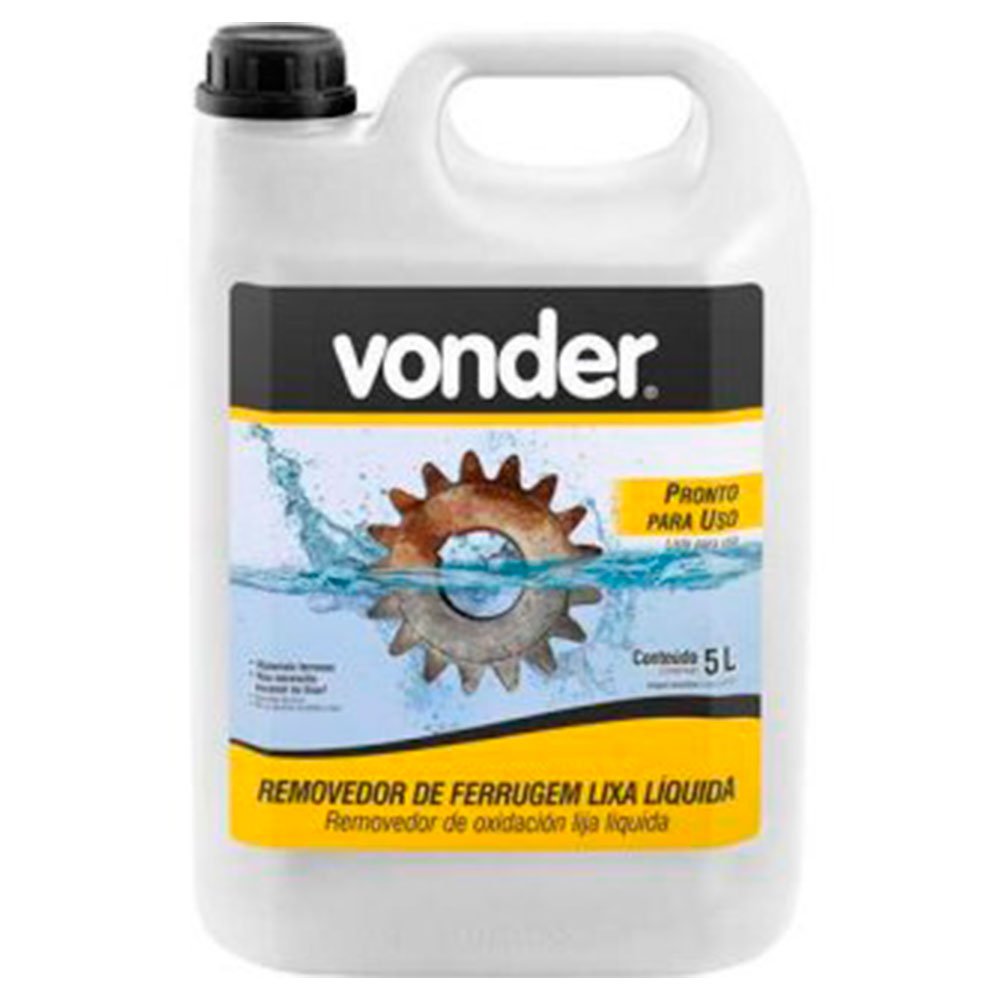 Lixa Liquida Removedor de Ferrugem 5L-VONDER-5180001050
