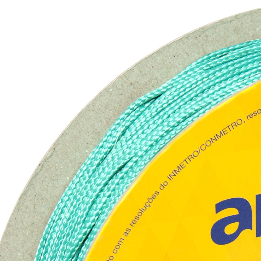 Corda Eco Rope Verde 6mm com 150M - Imagem