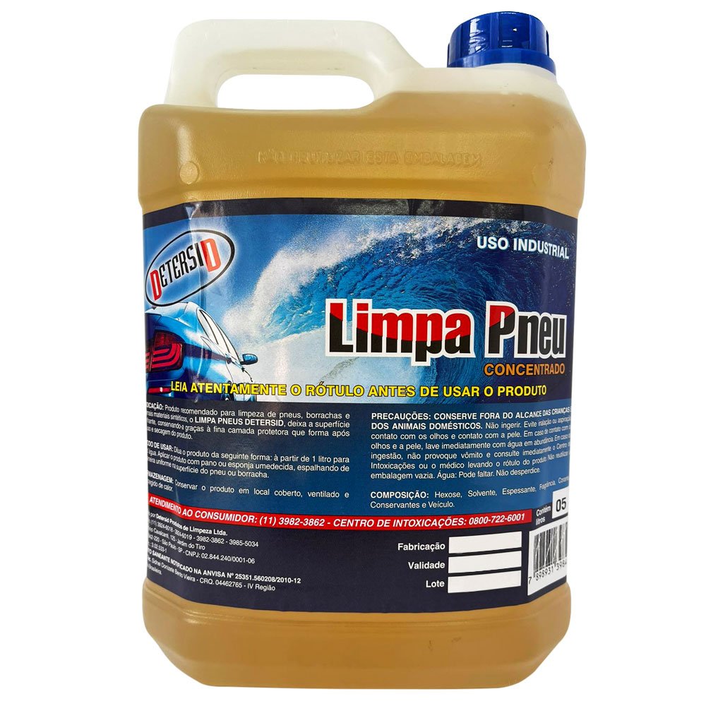 Limpa Pneus Concentrado 5L - Imagem zoom