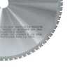Disco Serra Circular 305x25,4mm 76 Dentes para Tubos - Imagem 5