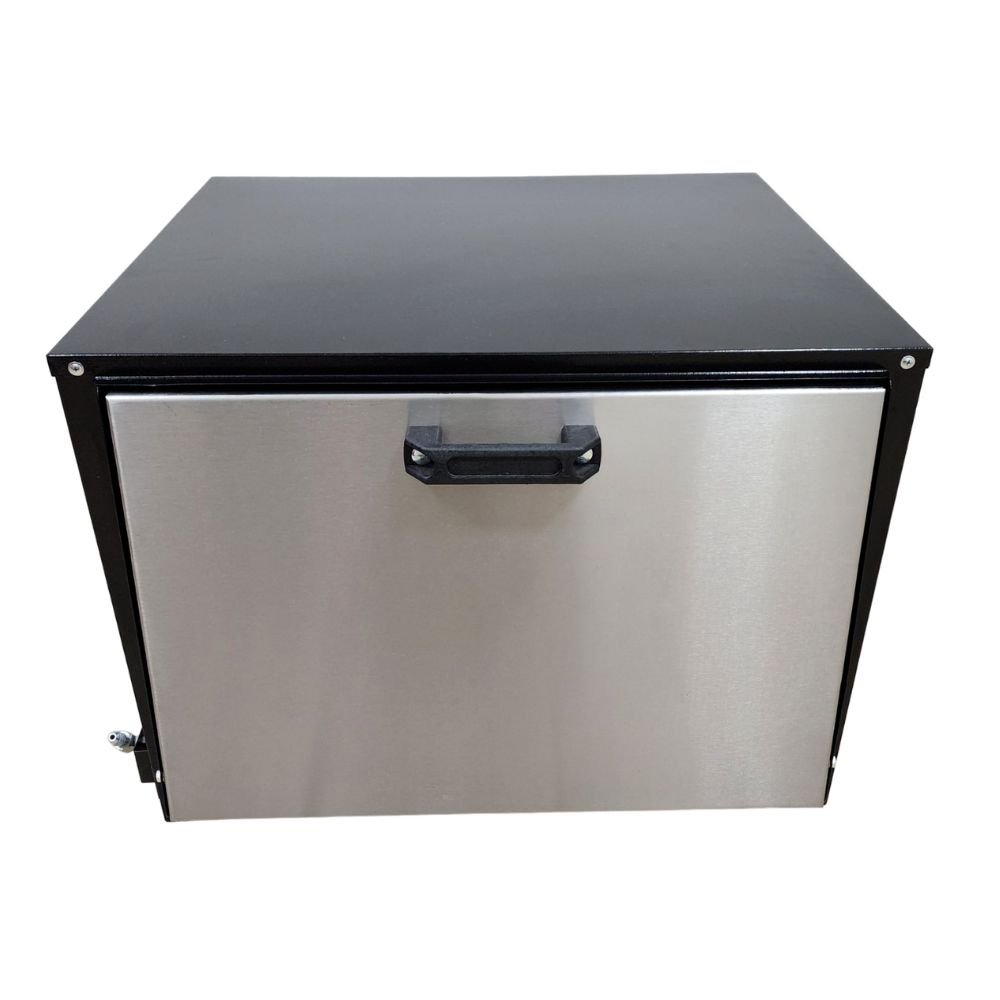 Forno Grande Preto FRG-19 Baixa Pressão para Fogão 100L com Tampa Inox - Imagem zoom