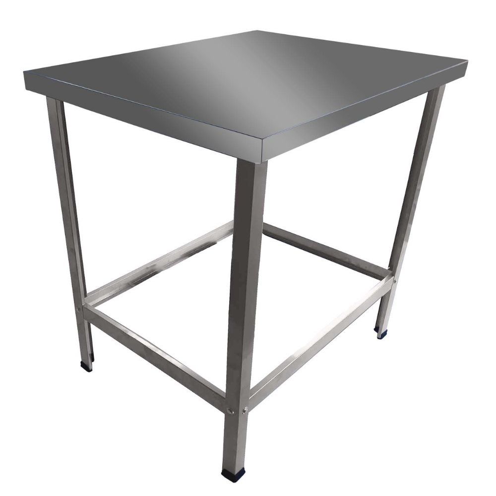 Mesa de Serviço Slim MSIS-11 55 x 55cm em Aço sem Travessa - Imagem zoom